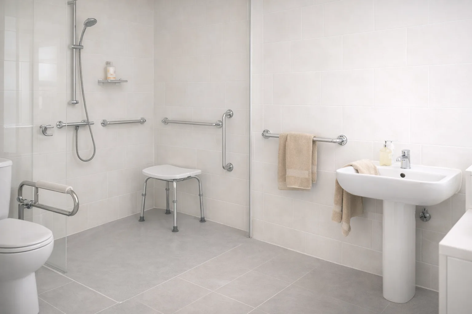 Barrierefreie Dusche – Levia Wohnen Hamburg