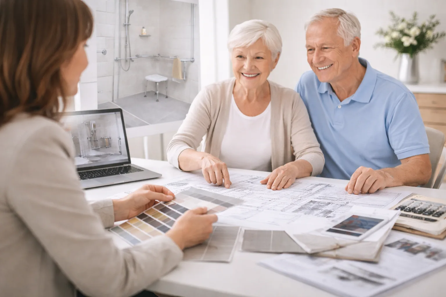 Beratungsgespräch Badumbau Hamburg – Levia Wohnen