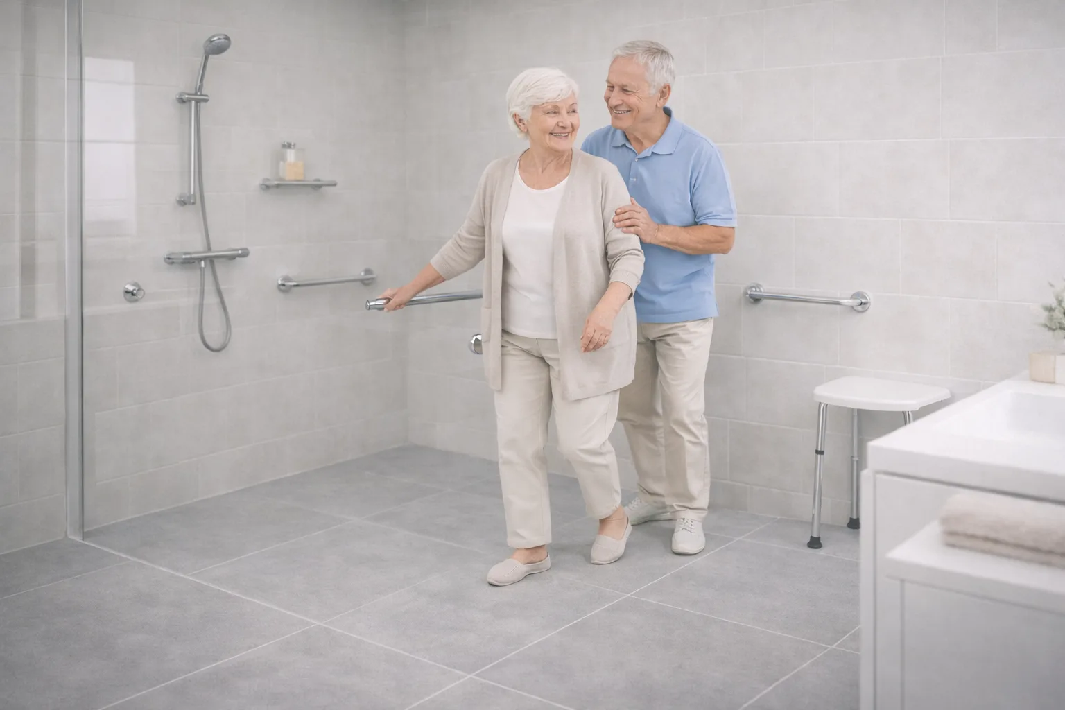 Wanne zu Dusche in 1 Tag